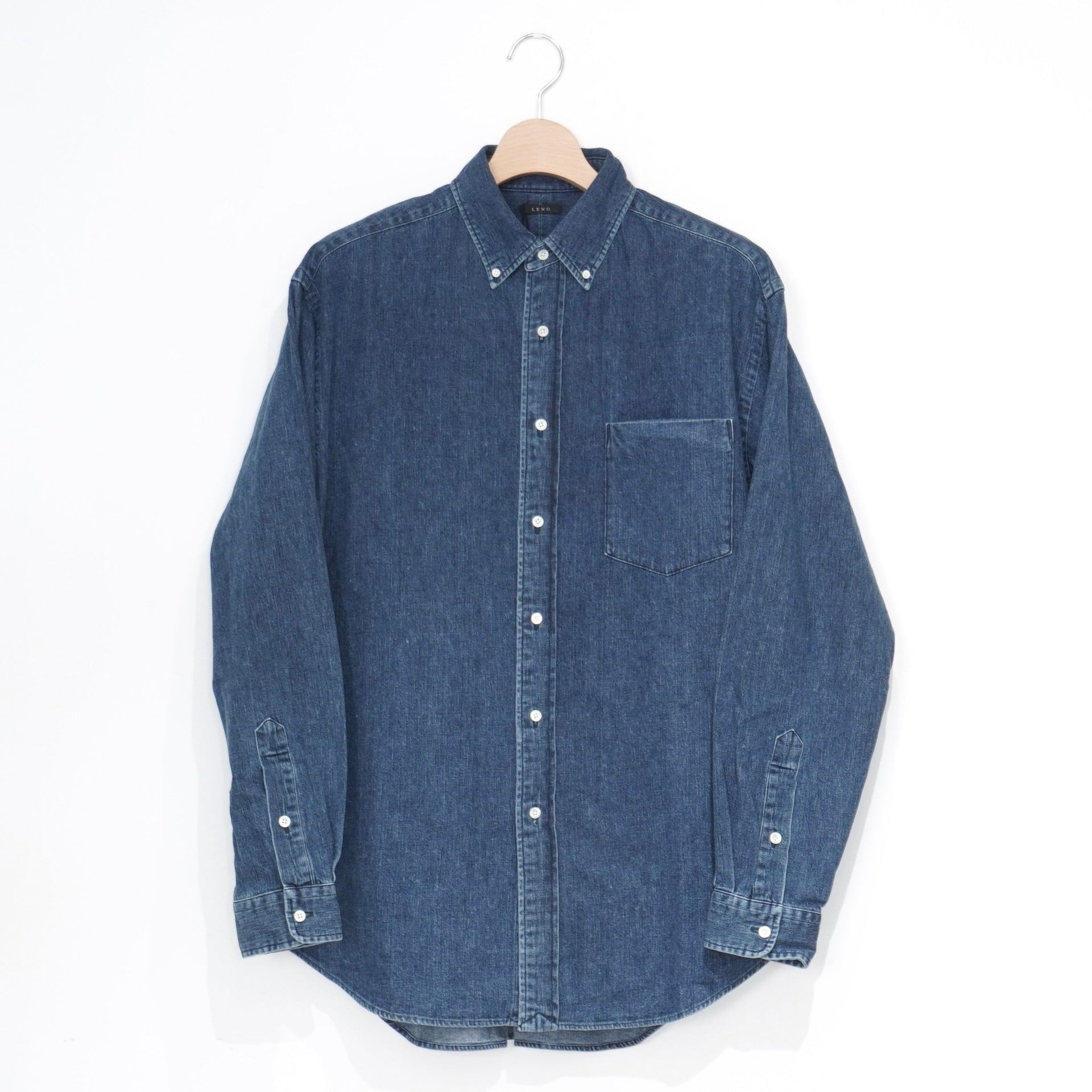 leno&co 22aw ボタンダウンシャツunisex｜長袖