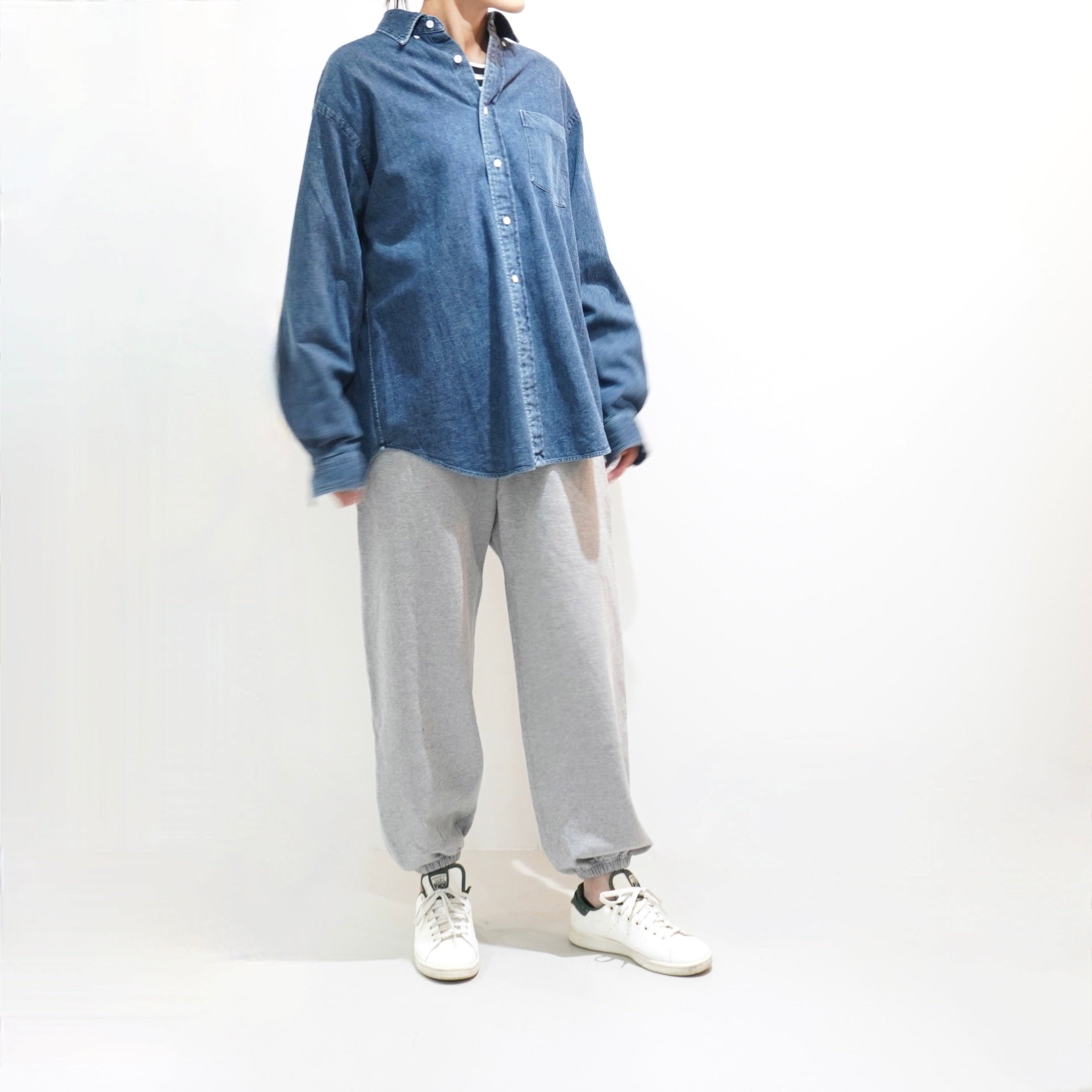 [LENO] BUTTON DOWN SHIRT DENIM リノ デニム ボタンダウン シャツ - apartir Online Store アパルティール セレクトショップ