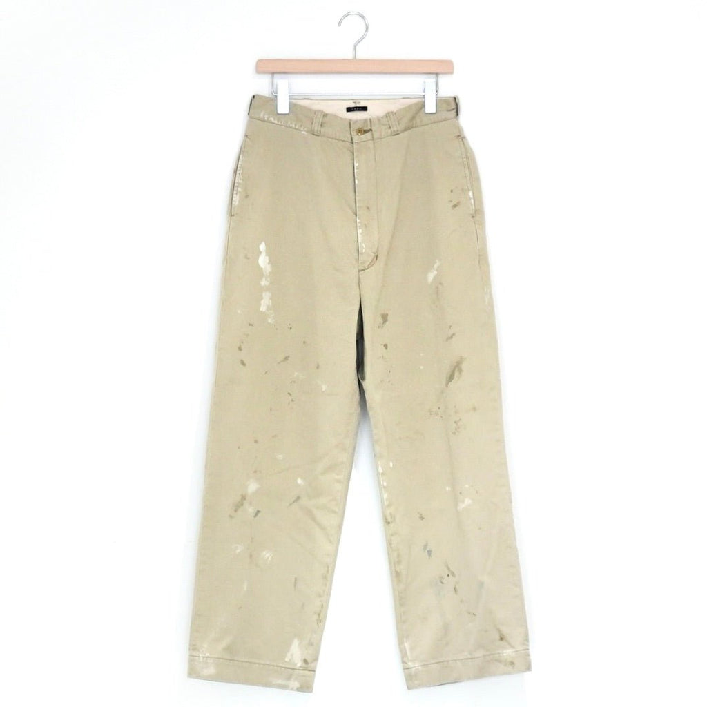 [LENO] CHINO TROUSERS PAINT - apartir Online Store アパルティール セレクトショップ