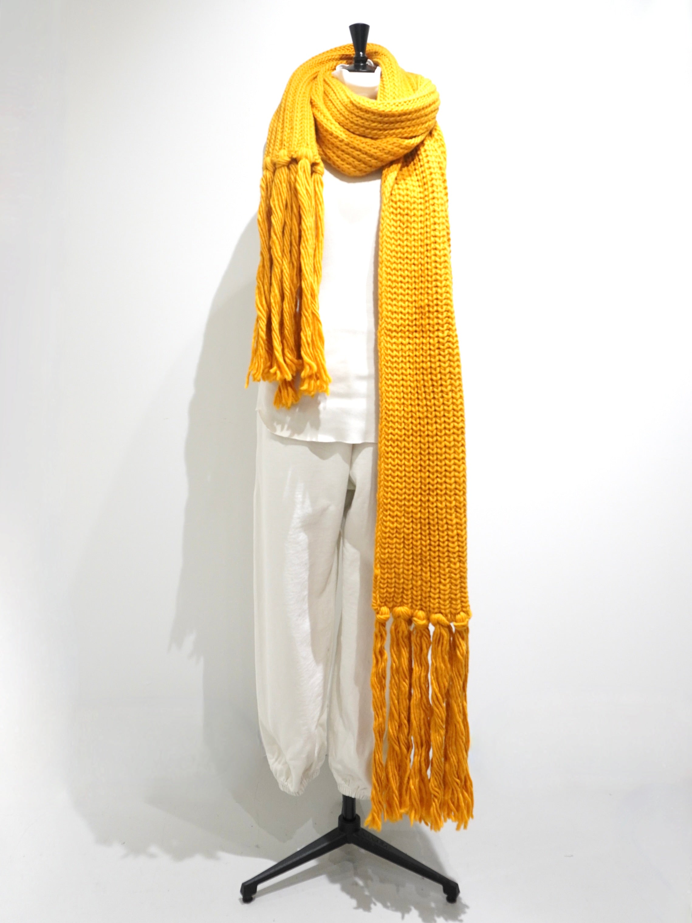 [LENO] CHUNKY KNIT SCARF - apartir Online Store アパルティール セレクトショップ