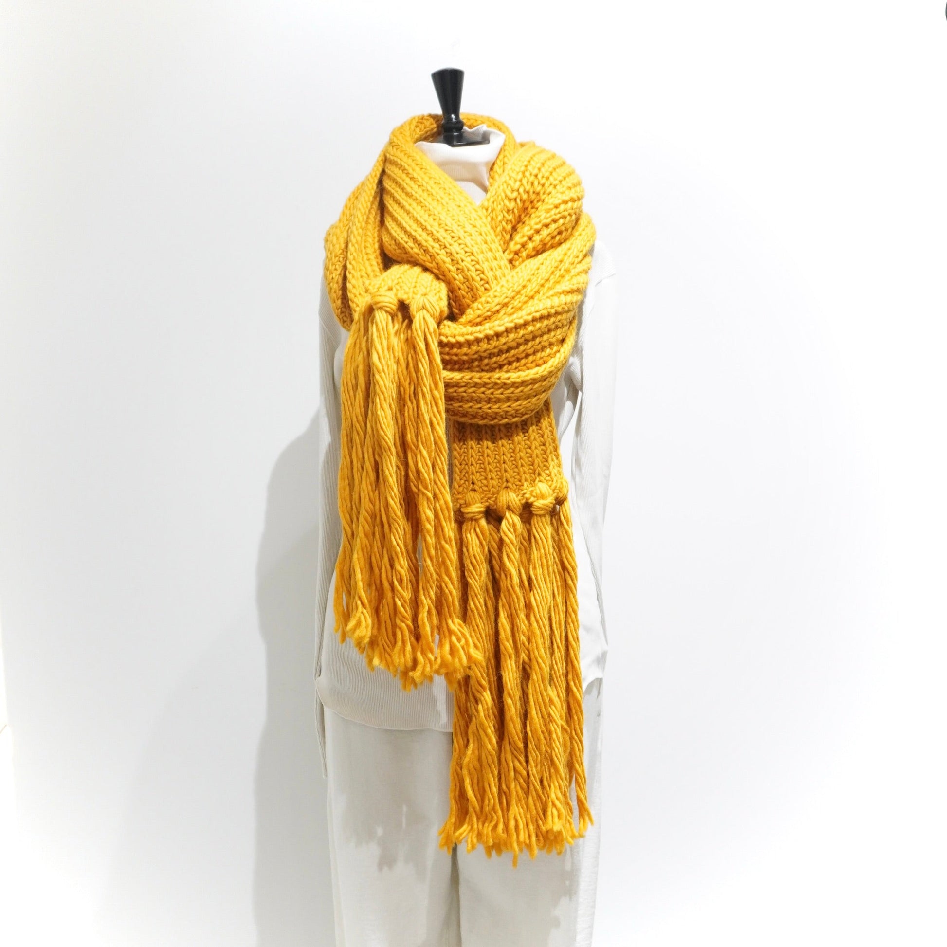 [LENO] CHUNKY KNIT SCARF マフラー - #shop_name #アパルティール# #名古屋# #セレクトショップ#