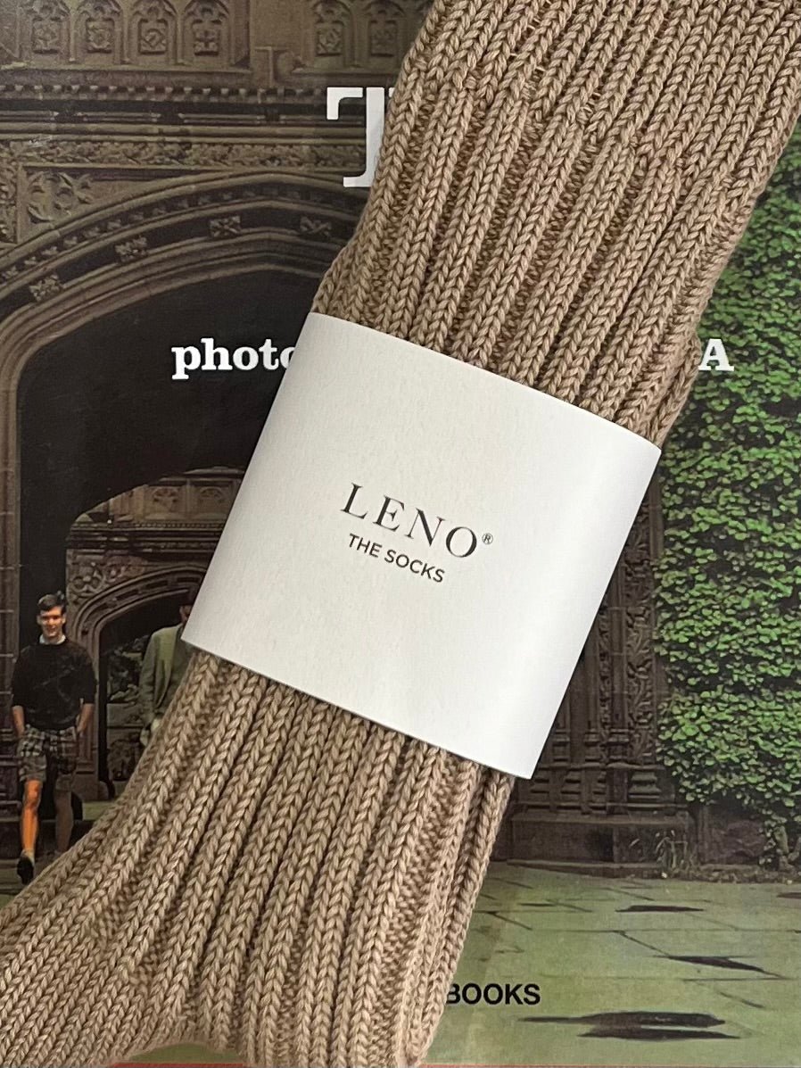 [LENO] COTTON RIB SOCKS BIG - apartir Online Store アパルティール セレクトショップ