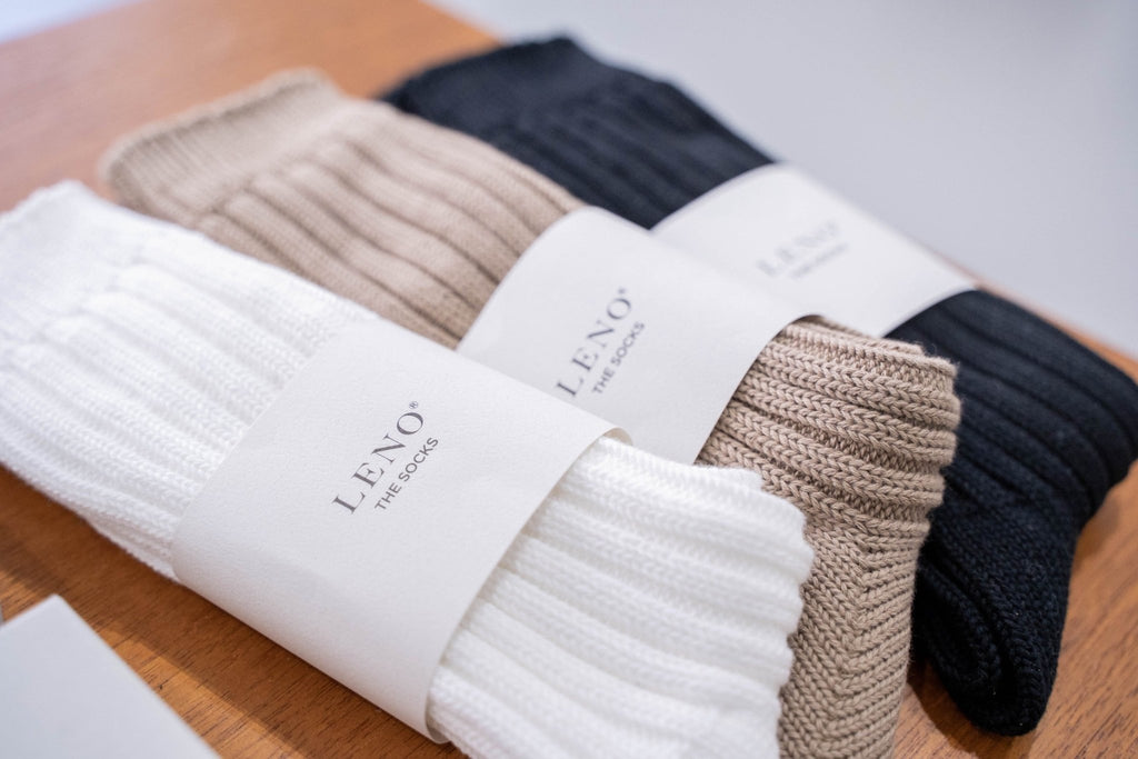 [LENO] COTTON RIB SOCKS BIG - apartir Online Store アパルティール セレクトショップ