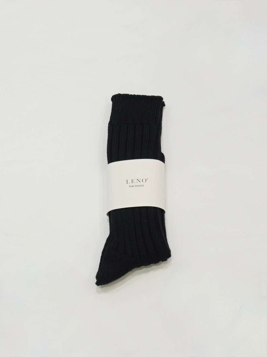 [LENO] COTTON RIB SOCKS BIG 靴下 - #shop_name #アパルティール# #名古屋# #セレクトショップ#