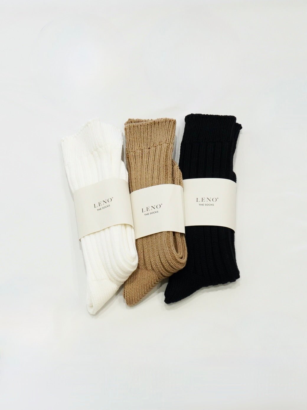 [LENO] COTTON RIB SOCKS BIG 靴下 - #shop_name #アパルティール# #名古屋# #セレクトショップ#