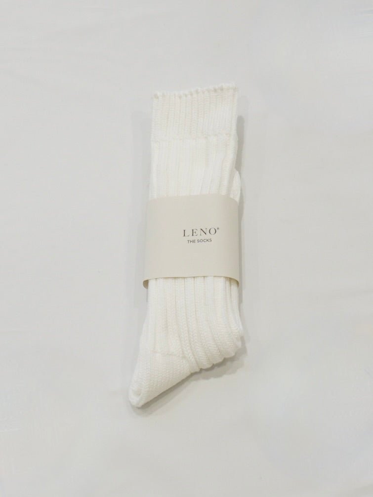 [LENO] COTTON RIB SOCKS BIG - apartir Online Store アパルティール セレクトショップ