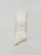 [LENO] COTTON RIB SOCKS BIG - apartir Online Store アパルティール セレクトショップ