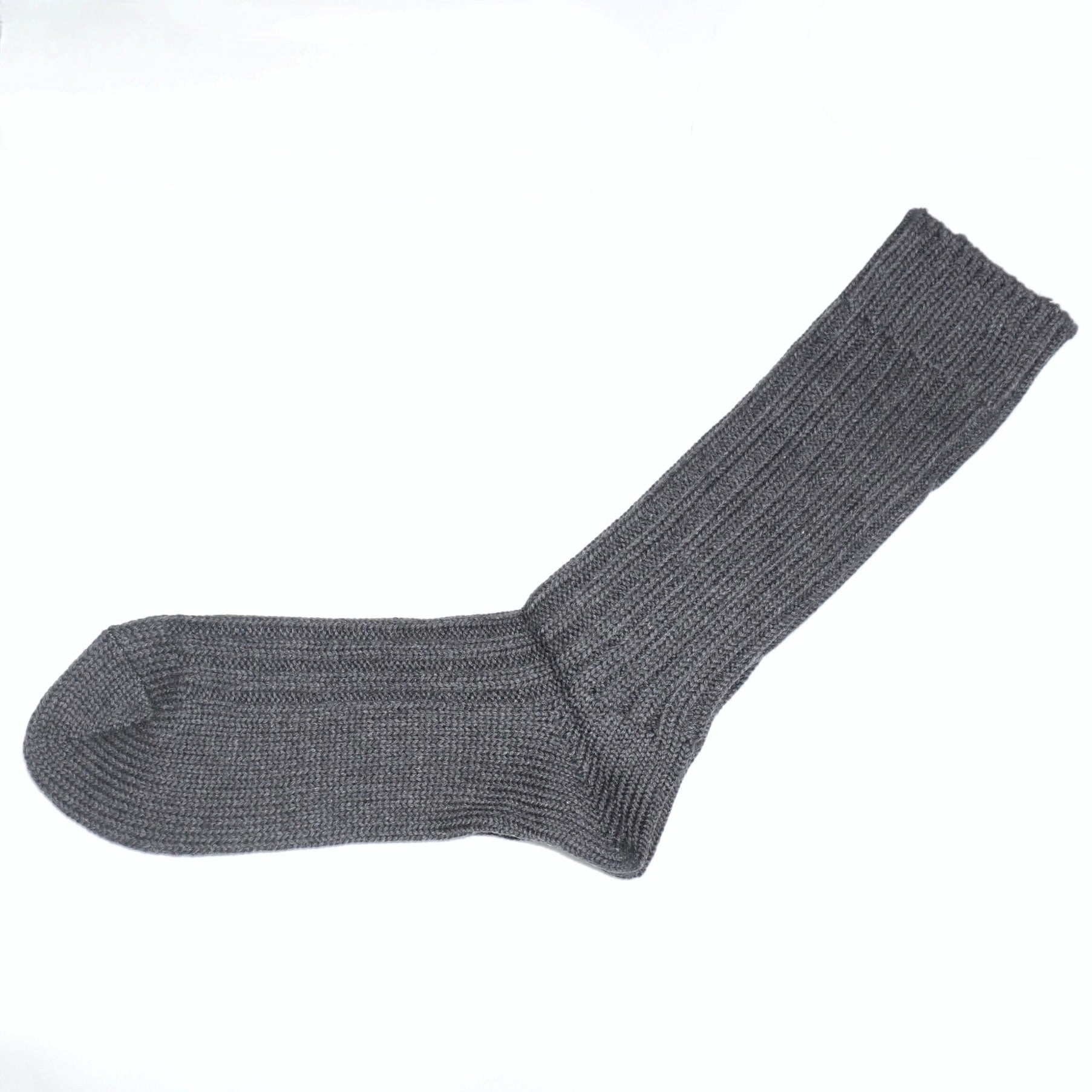 [LENO] COTTON RIB SOCKS BIG CHACOAL - apartir Online Store アパルティール セレクトショップ