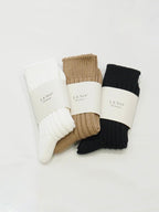 [LENO] COTTON RIB SOCKS SMALL - apartir Online Store アパルティール セレクトショップ