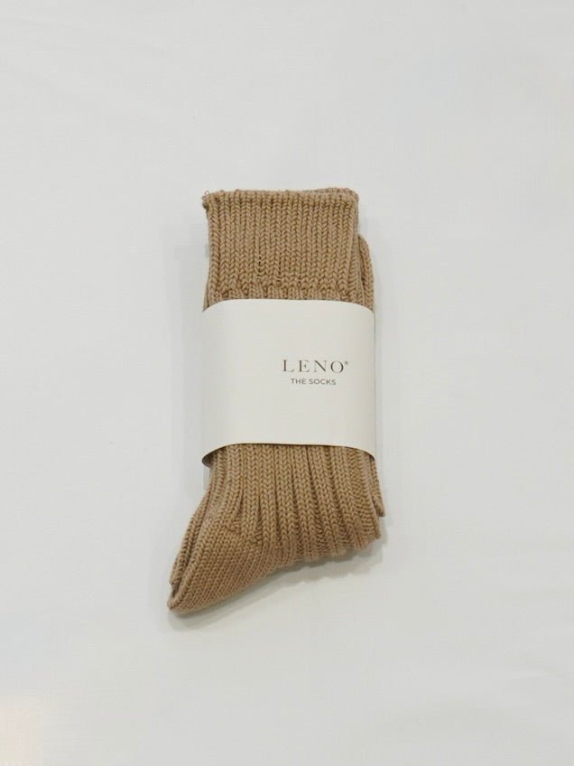 [LENO] COTTON RIB SOCKS SMALL