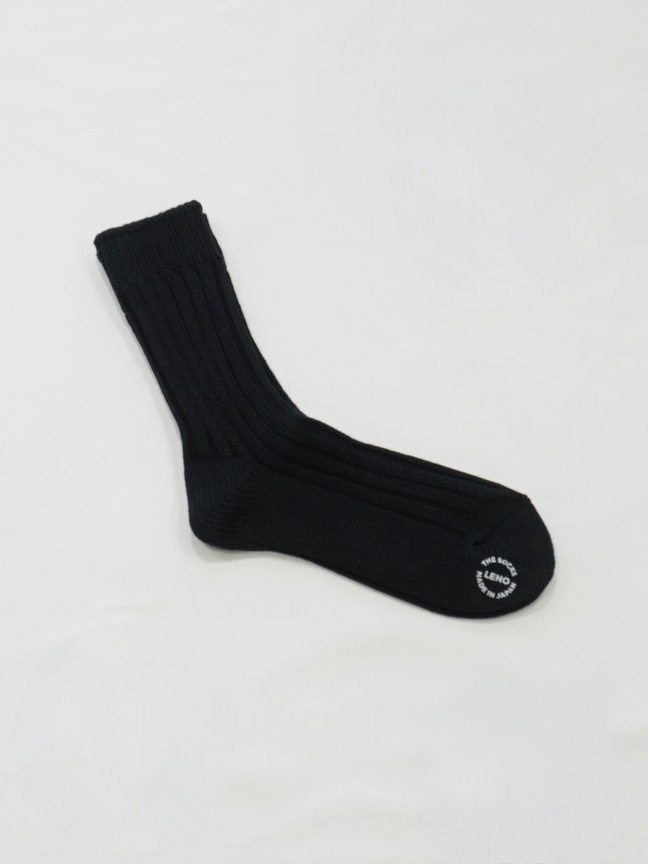 [LENO] COTTON RIB SOCKS SMALL - apartir Online Store アパルティール セレクトショップ