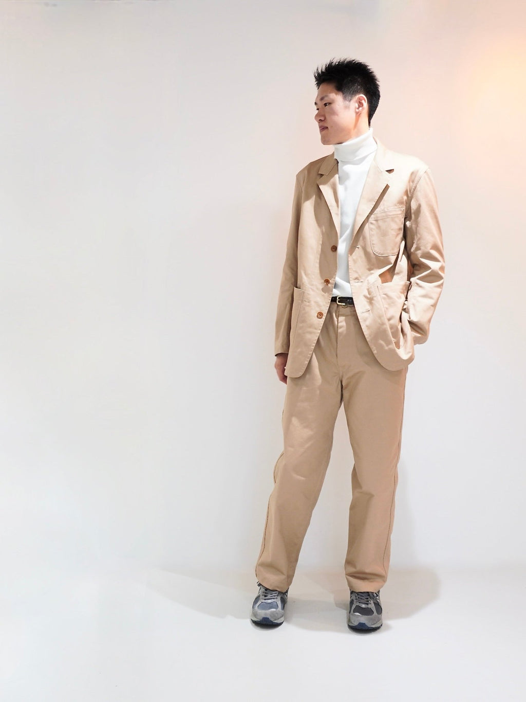 [LENO] COTTON RIB TURTLENECK MENS - apartir Online Store アパルティール セレクトショップ