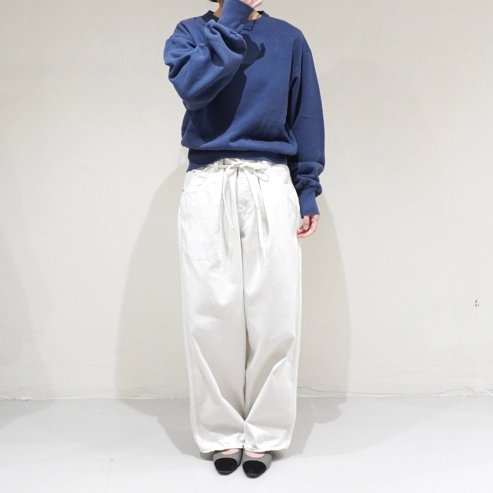 [LENO] DADDY`S JEANS WHITE - apartir Online Store アパルティール セレクトショップ
