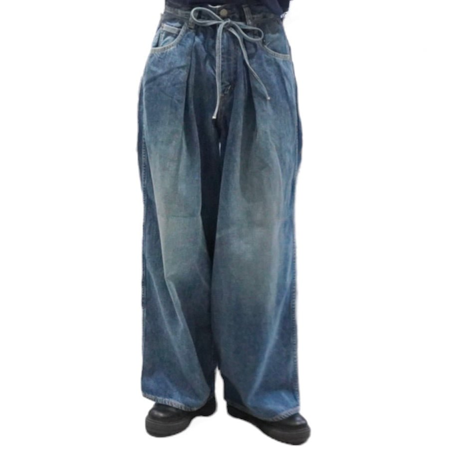 [LENO] DADDY`S JEANS WHITE - apartir Online Store アパルティール セレクトショップ