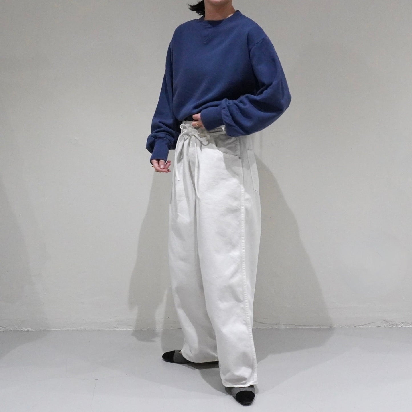 [LENO] DADDY`S JEANS WHITE デニムパンツ - #shop_name #アパルティール# #名古屋# #セレクトショップ#