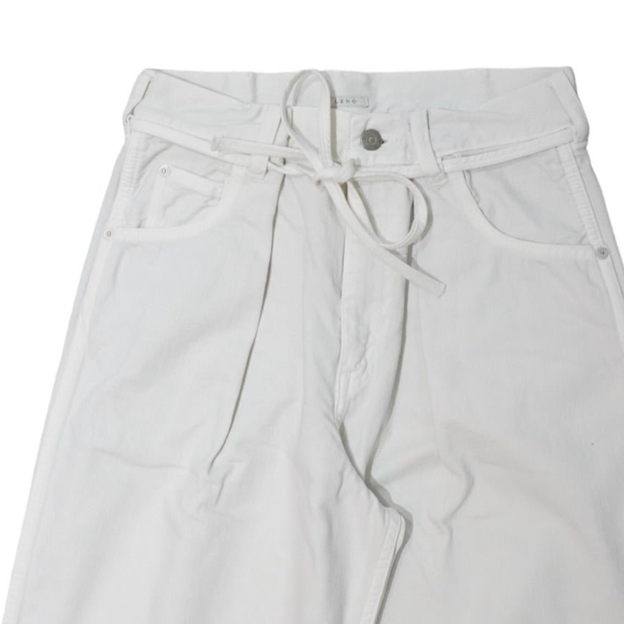 [LENO] DADDY`S JEANS WHITE - apartir Online Store アパルティール セレクトショップ