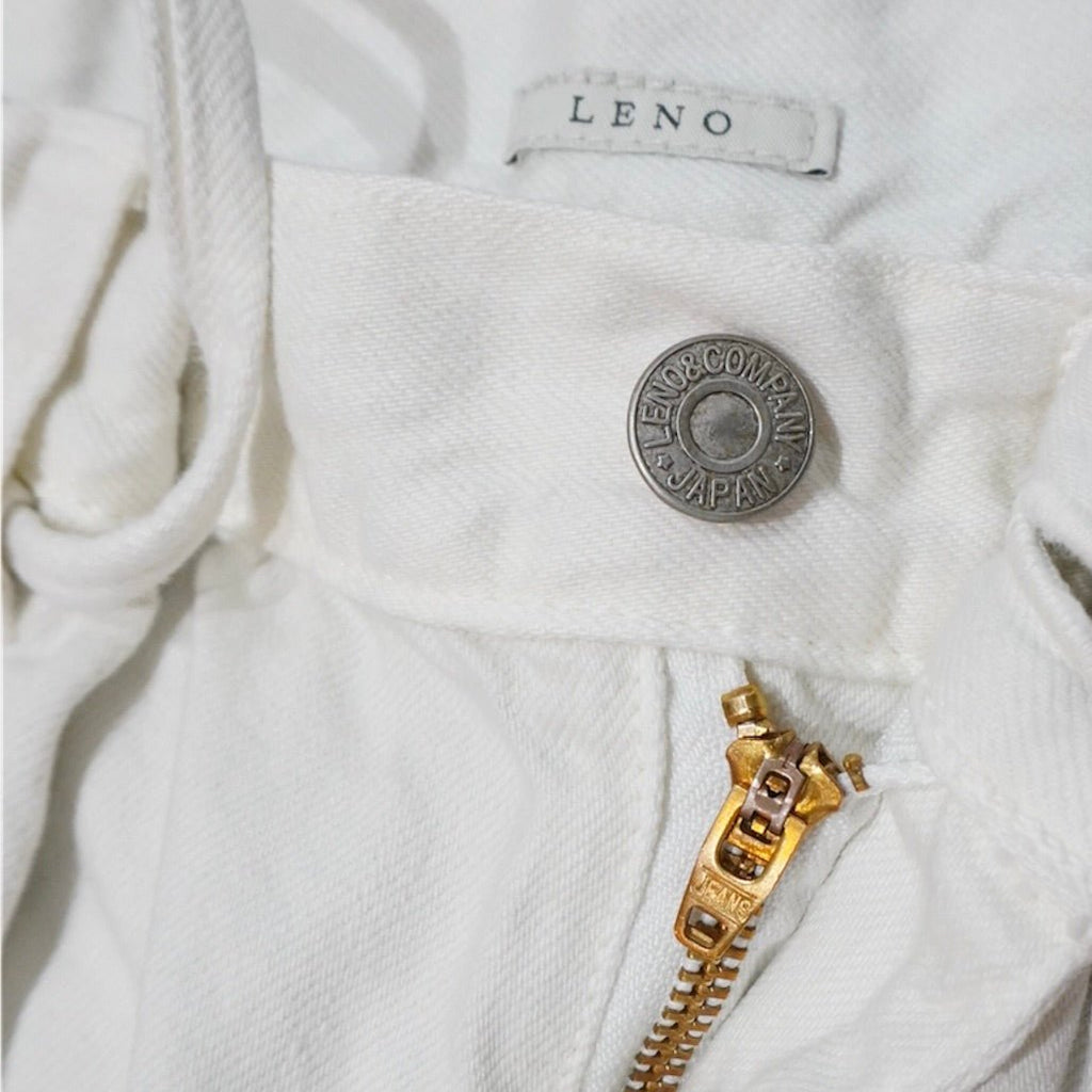 [LENO] DADDY`S JEANS WHITE - apartir Online Store アパルティール セレクトショップ