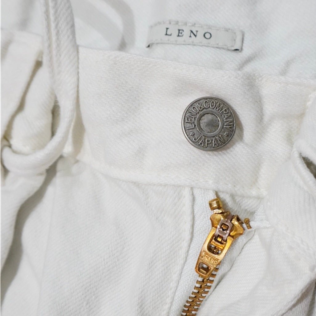 [LENO] DADDY`S JEANS WHITE - apartir Online Store アパルティール セレクトショップ