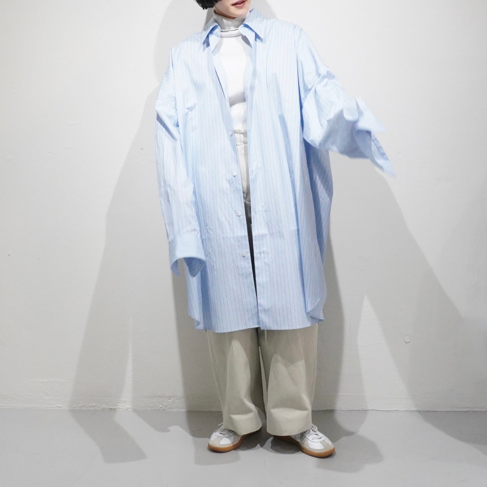 [LENO] DADDY`S SHIRT BLUE リノ ダディズ シャツ - apartir Online Store アパルティール セレクトショップ