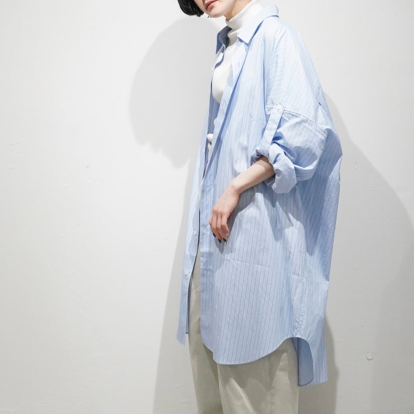 [LENO] DADDY`S SHIRT BLUE シャツ - #shop_name #アパルティール# #名古屋# #セレクトショップ#
