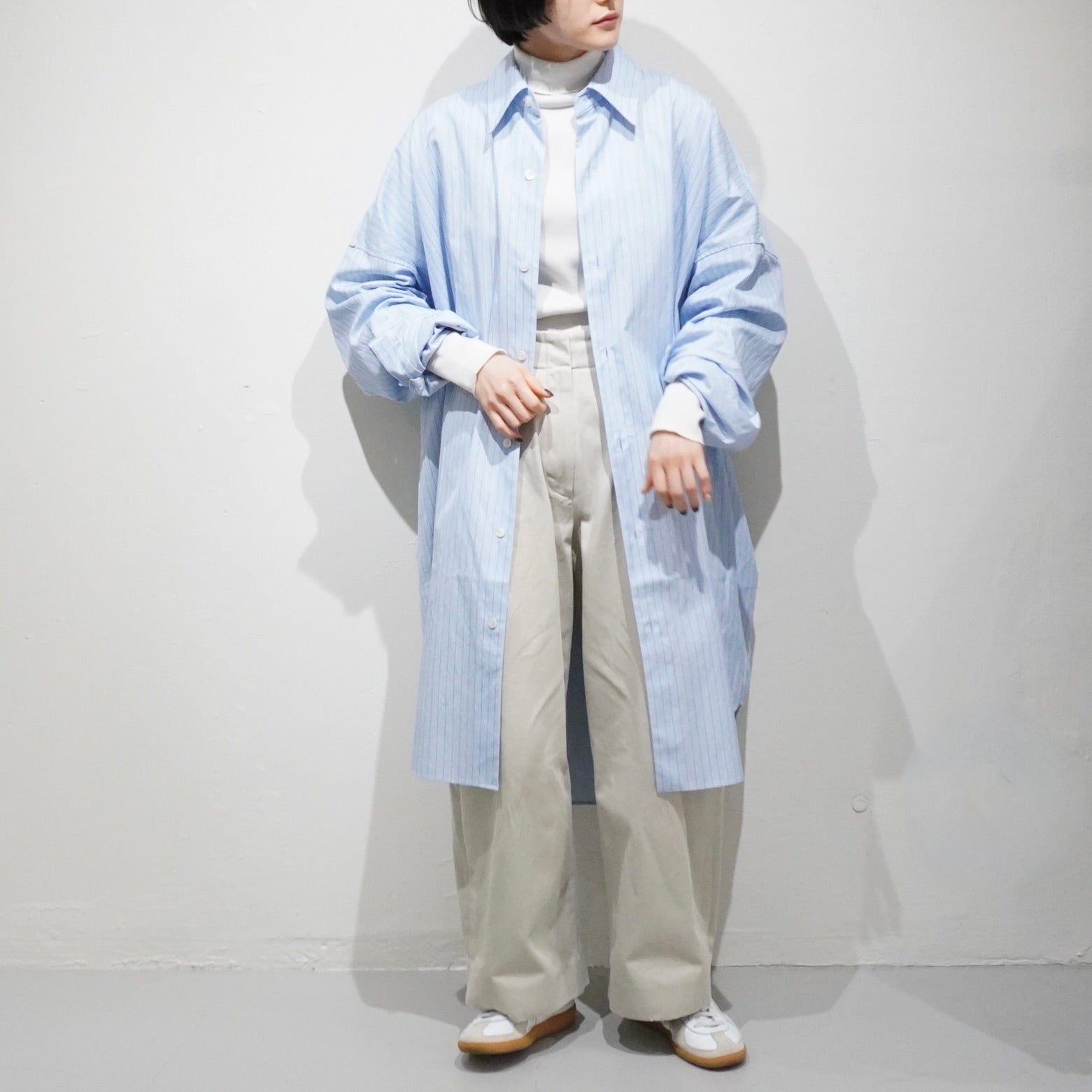 [LENO] DADDY`S SHIRT BLUE リノ ダディズ シャツ - apartir Online Store アパルティール セレクトショップ