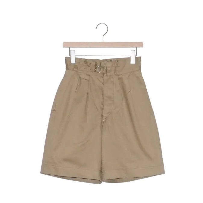[LENO] DOUBLE BELTED GURKHA SHORT TROUSERS WOMENS - apartir Online Store アパルティール セレクトショップ