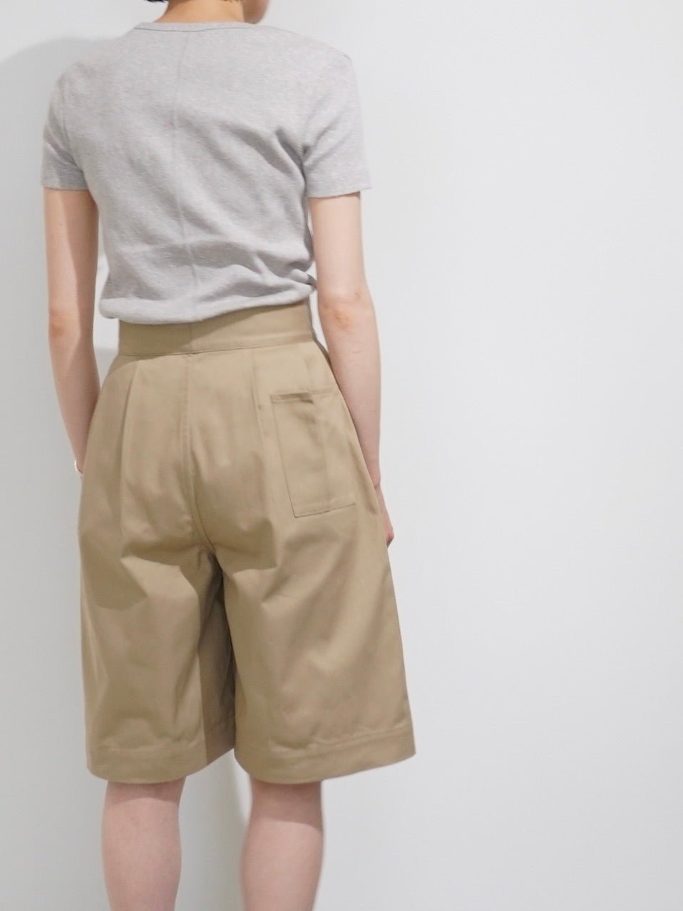 [LENO] DOUBLE BELTED GURKHA SHORT TROUSERS WOMENS - apartir Online Store アパルティール セレクトショップ