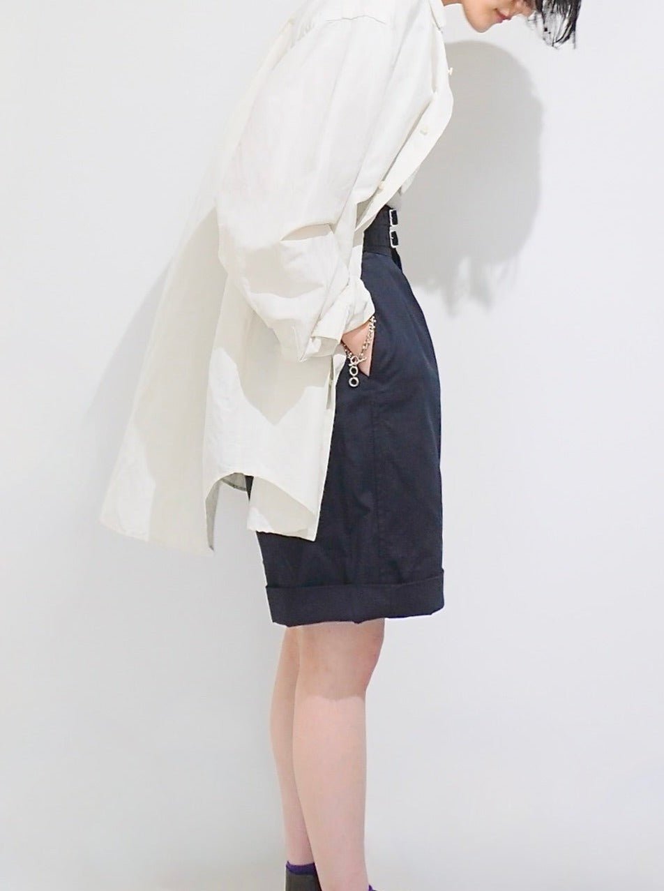 [LENO] DOUBLE BELTED GURKHA SHORT TROUSERS WOMENS - apartir Online Store アパルティール セレクトショップ