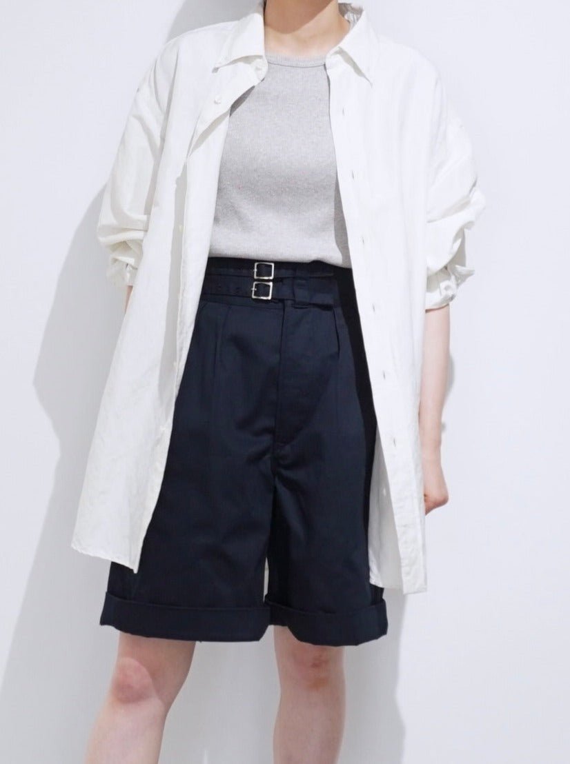 [LENO] DOUBLE BELTED GURKHA SHORT TROUSERS WOMENS - apartir Online Store アパルティール セレクトショップ