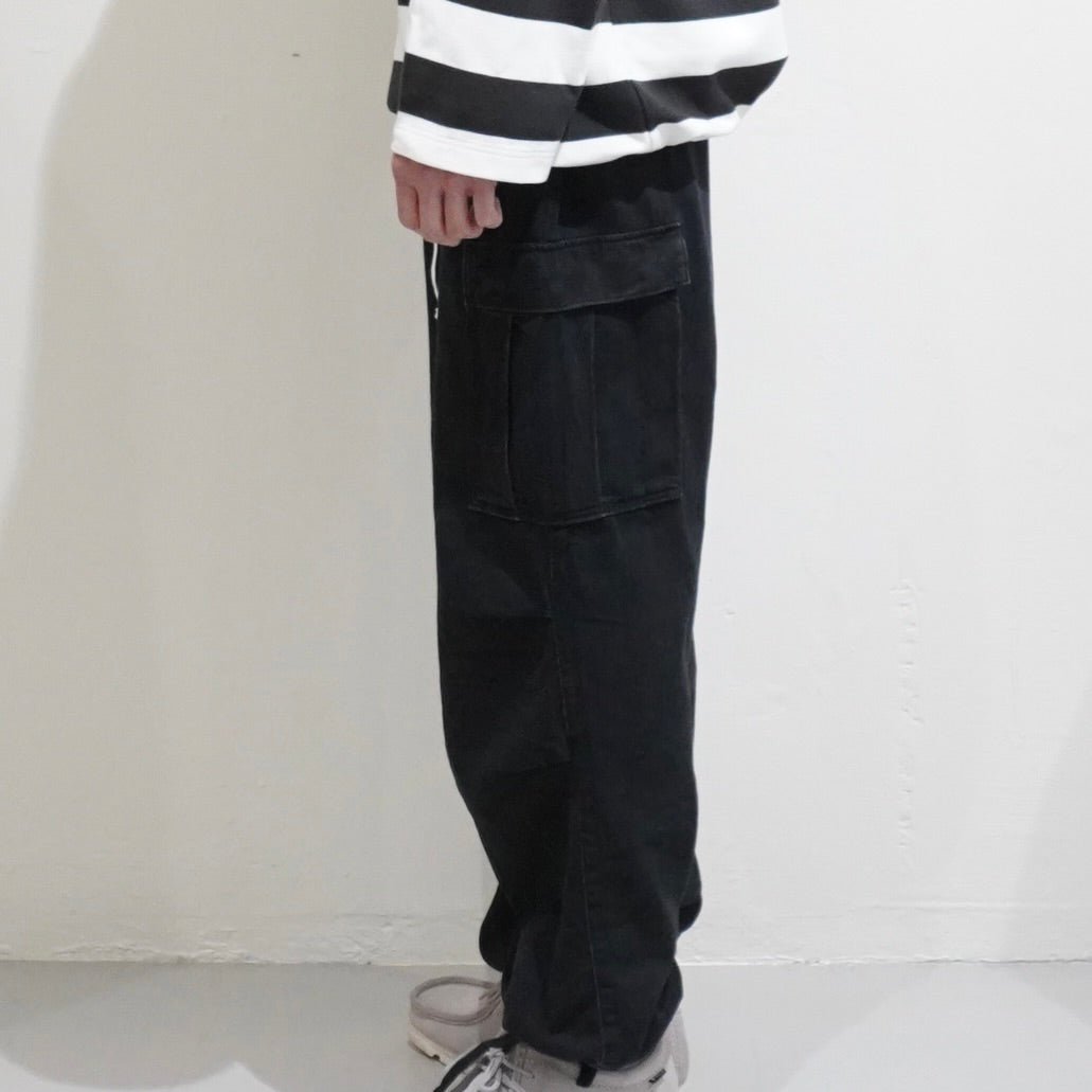 [LENO] FIELD SALOPETTE BLACK パンツ - #shop_name #アパルティール# #名古屋# #セレクトショップ#