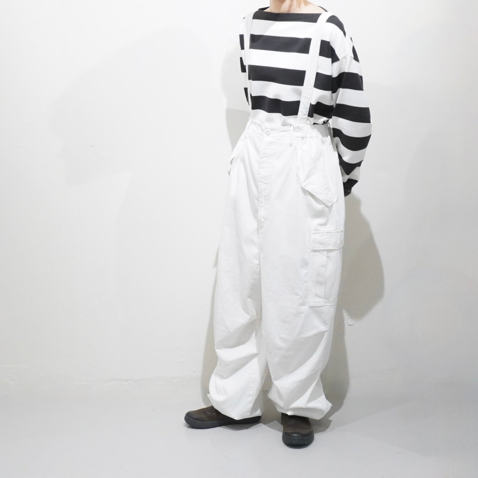 [LENO] FIELD SALOPETTE WHITE - apartir Online Store アパルティール セレクトショップ