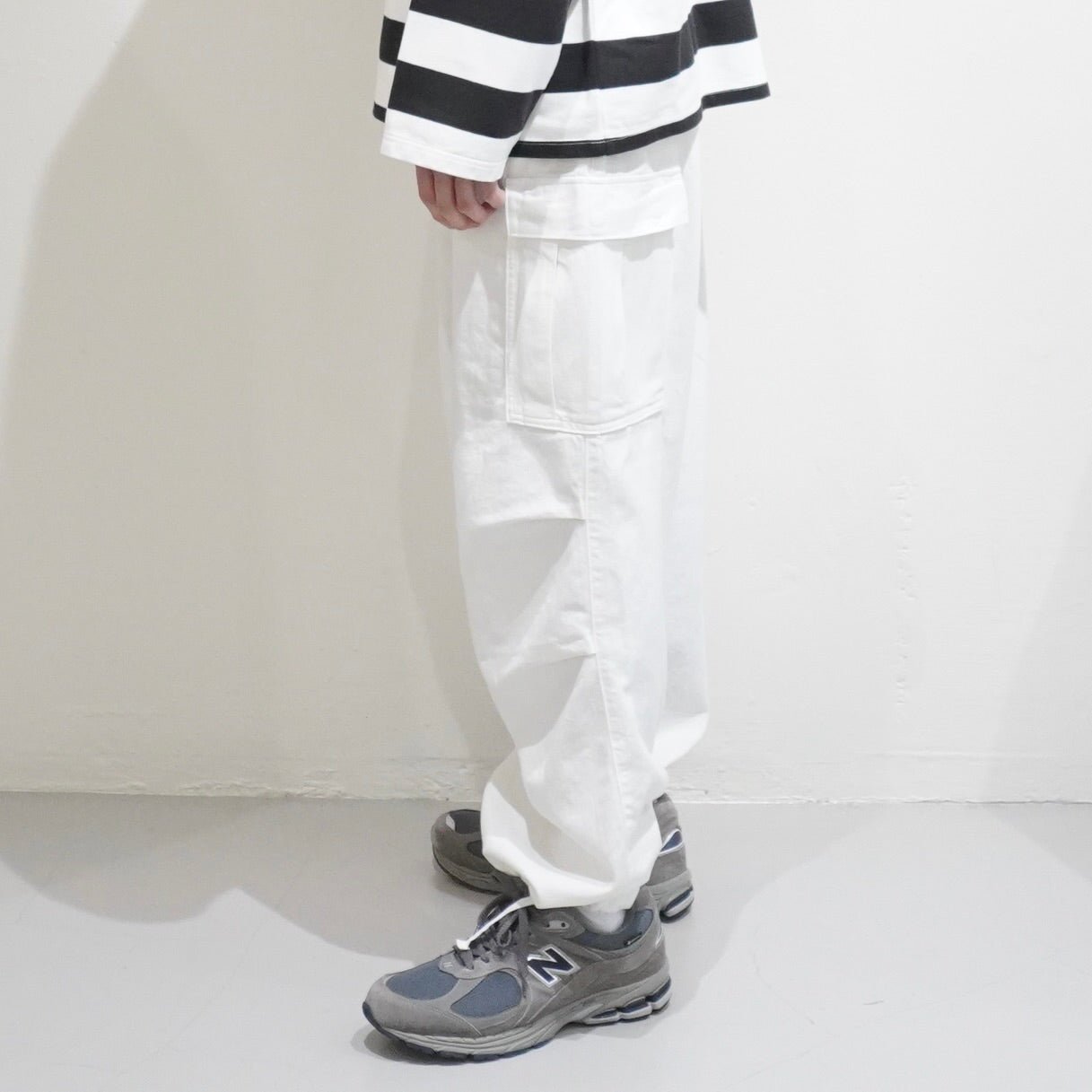 [LENO] FIELD SALOPETTE WHITE パンツ - #shop_name #アパルティール# #名古屋# #セレクトショップ#