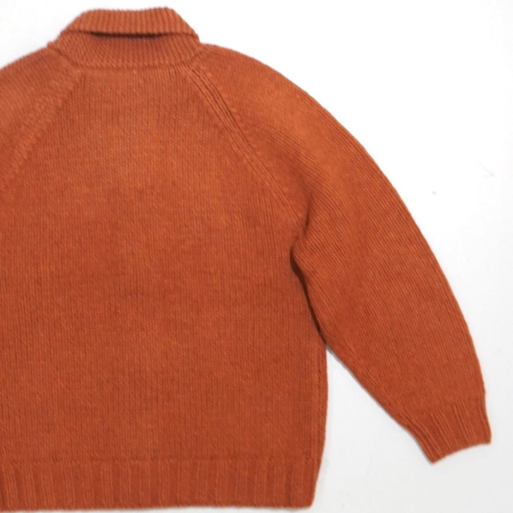 [LENO] HAND KNITTED ZIP CARDIGAN リノ ヴィンテージカウチンセーター - apartir Online Store アパルティール セレクトショップ