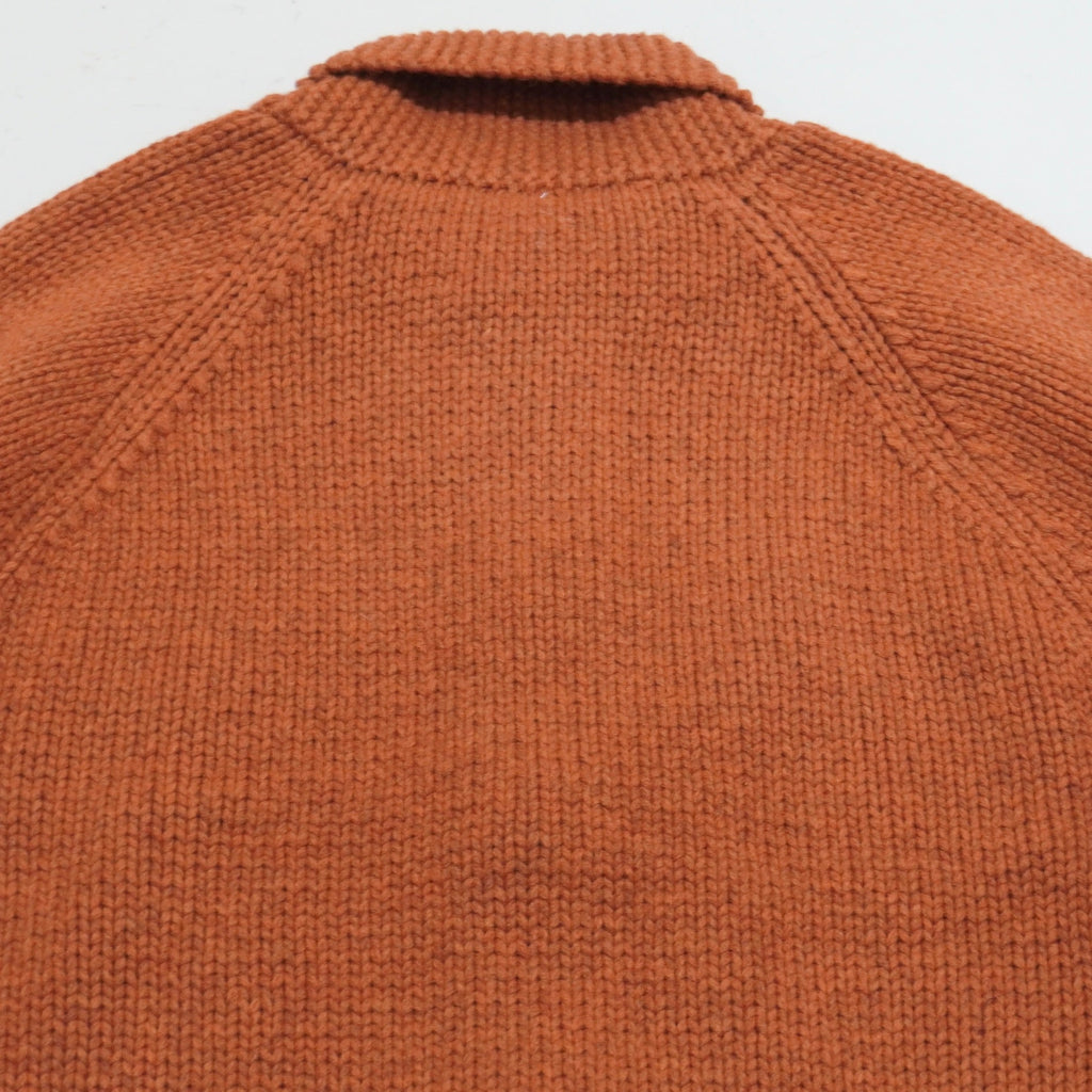 [LENO] HAND KNITTED ZIP CARDIGAN リノ ヴィンテージカウチンセーター - apartir Online Store アパルティール セレクトショップ