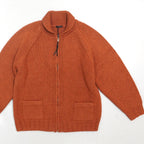 [LENO] HAND KNITTED ZIP CARDIGAN リノ ヴィンテージカウチンセーター - apartir Online Store アパルティール セレクトショップ