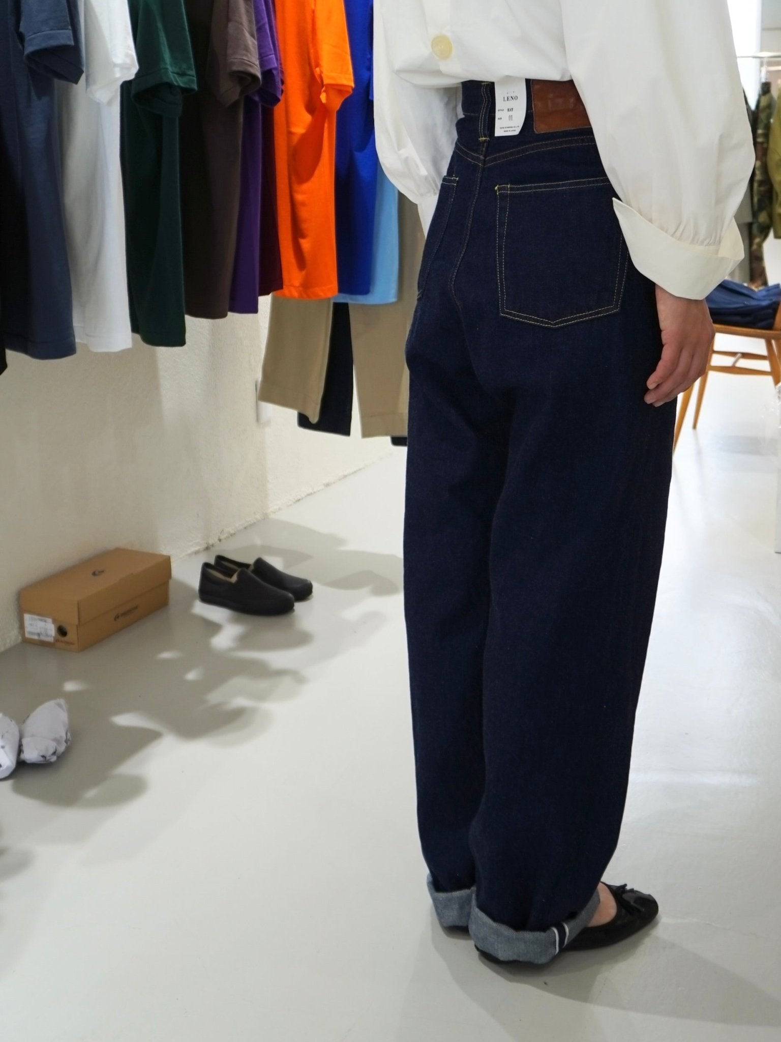 LENO] KAY HIGH WAIST JEANS Reno Kay High Waist Jeans Made in Japan ...