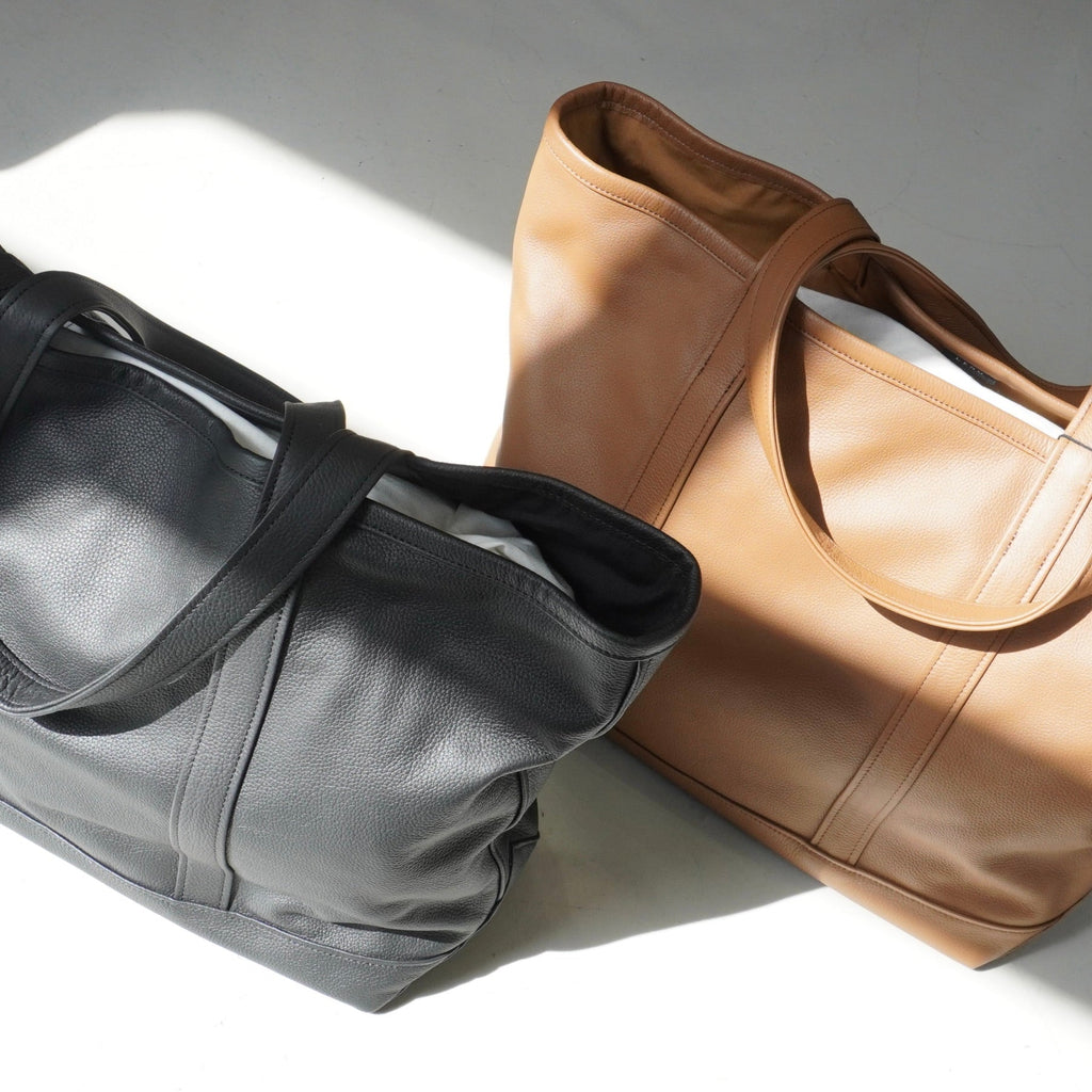 [LENO] LEATHER TOTE BAG X - LARGE リノ レザー トート バッグ - apartir Online Store アパルティール セレクトショップ