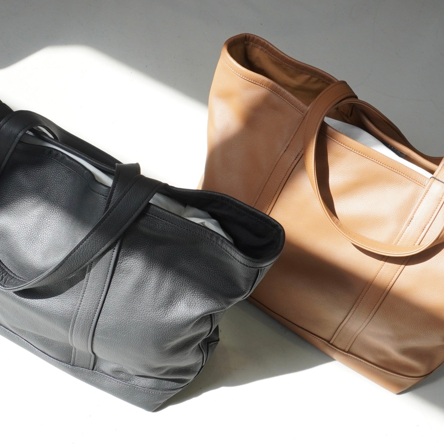 [LENO] LEATHER TOTE BAG X - LARGE リノ レザー トート バッグ - apartir Online Store アパルティール セレクトショップ
