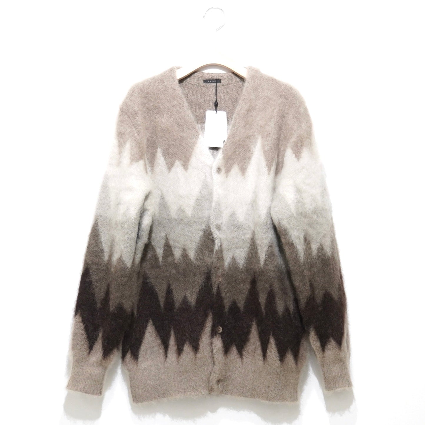 [LENO] MOHAIR CARDIGAN カーディガン - #shop_name #アパルティール# ヴィンテージ# #セレクトショップ#