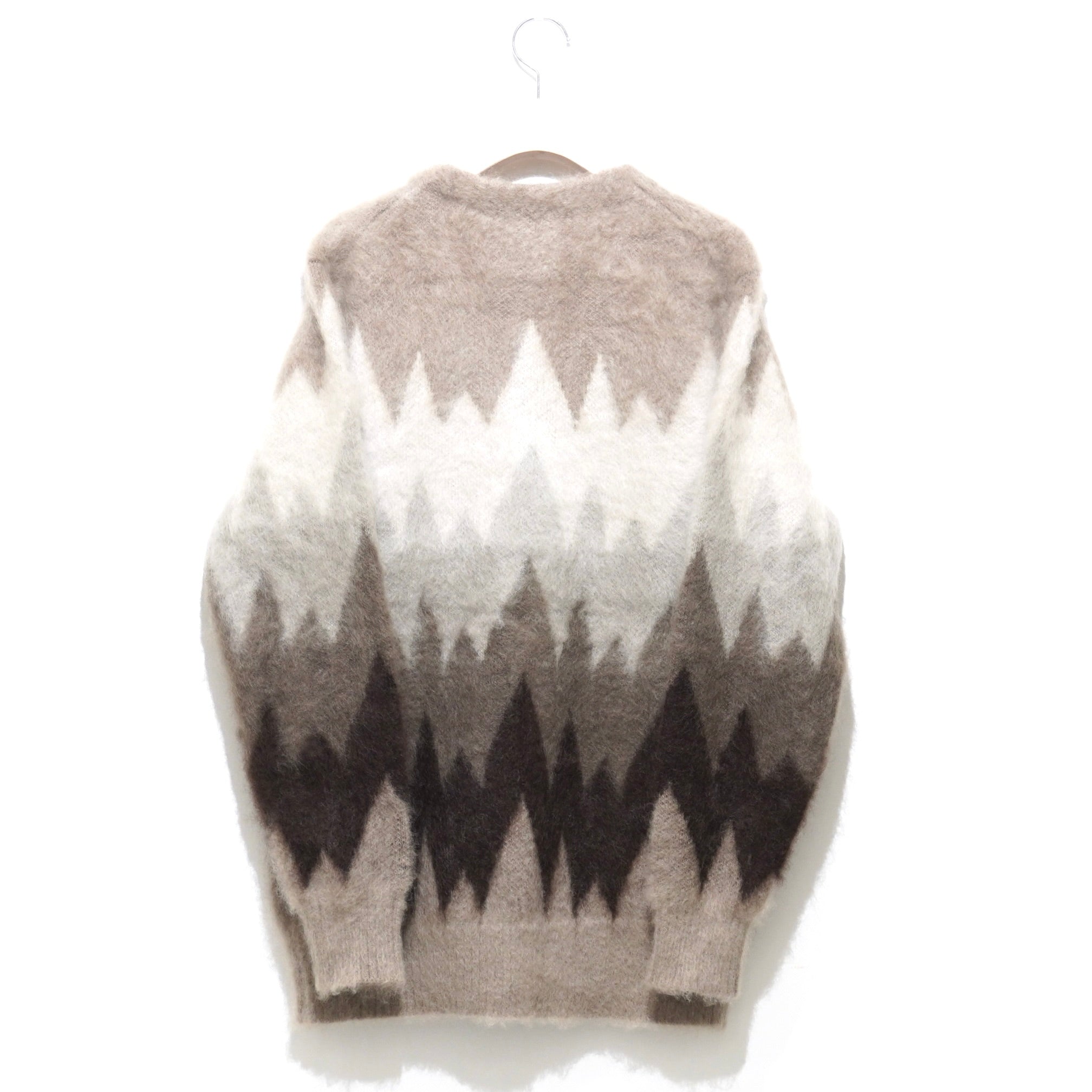 新品タグ付き✨LENO モヘアカーディガン　バーガンディ　サイズ2 LENO] MOHAIR CARDIGAN リノ モヘア カーディガン - apartir 名古屋