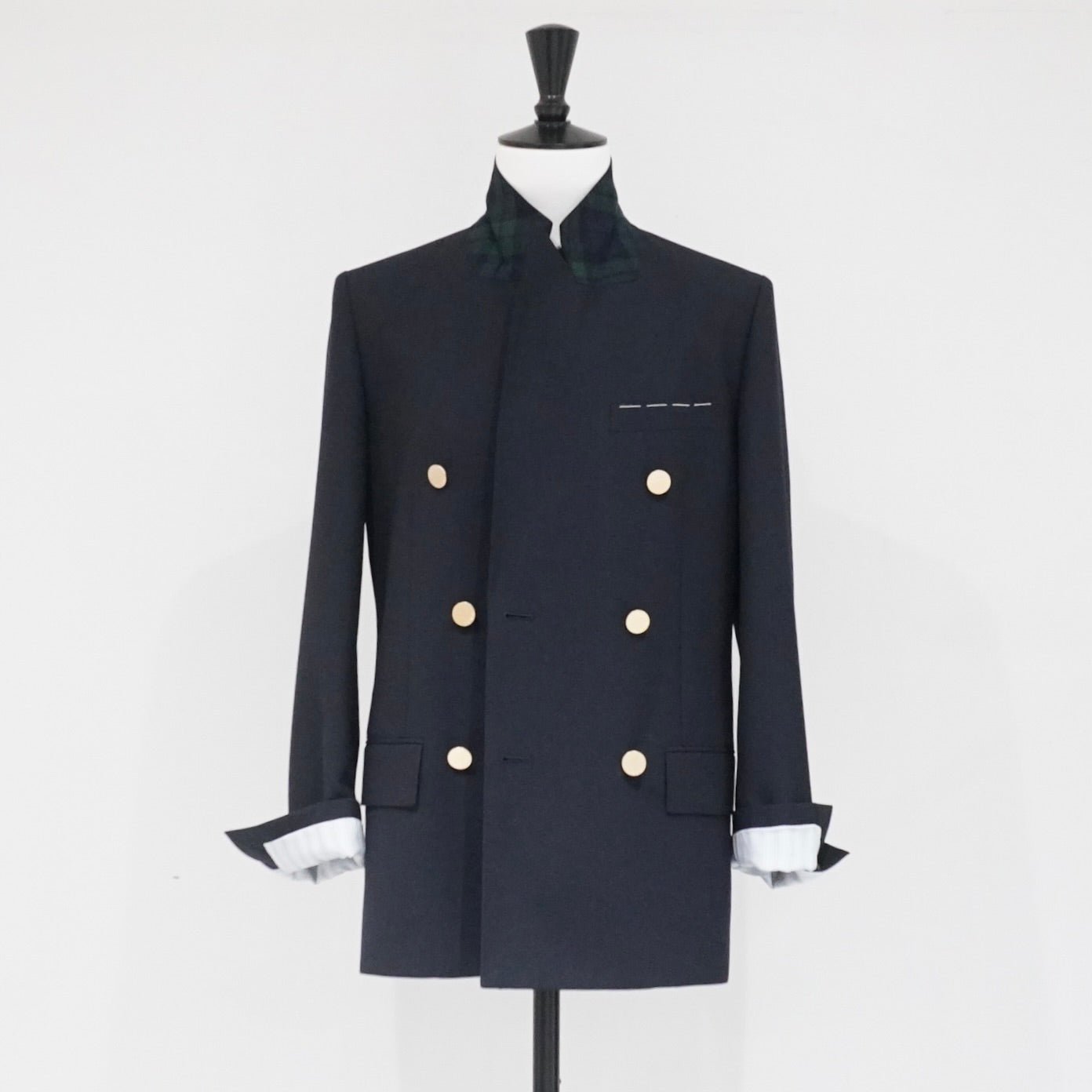 [LENO] DOUBLE NAVY BLAZER リノ ダブル ネイビー ブレザー - apartir Online Store アパルティール セレクトショップ