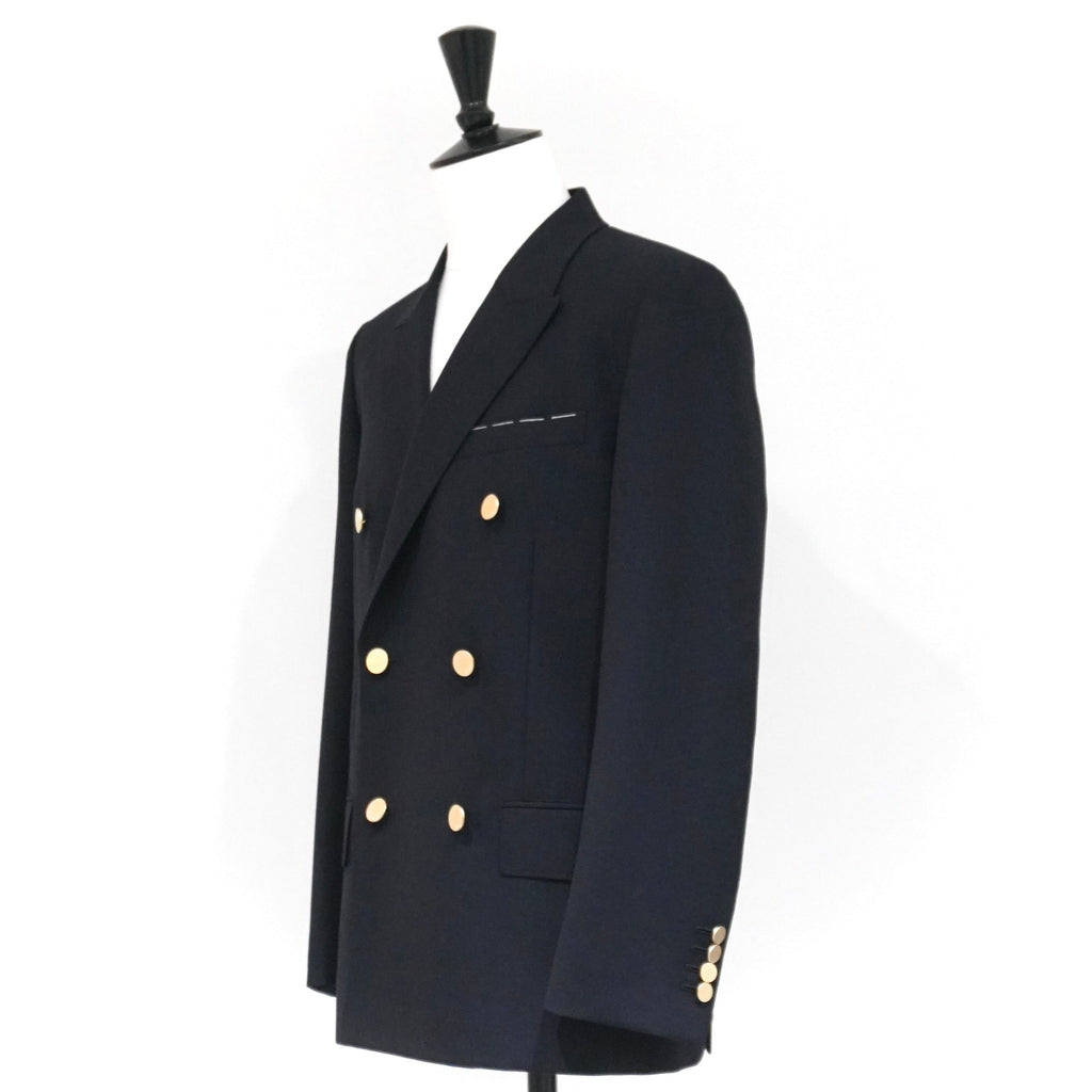 [LENO] DOUBLE NAVY BLAZER リノ ダブル ネイビー ブレザー - apartir Online Store アパルティール セレクトショップ