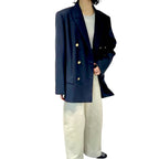 [LENO] DOUBLE NAVY BLAZER リノ ダブル ネイビー ブレザー - apartir Online Store アパルティール セレクトショップ