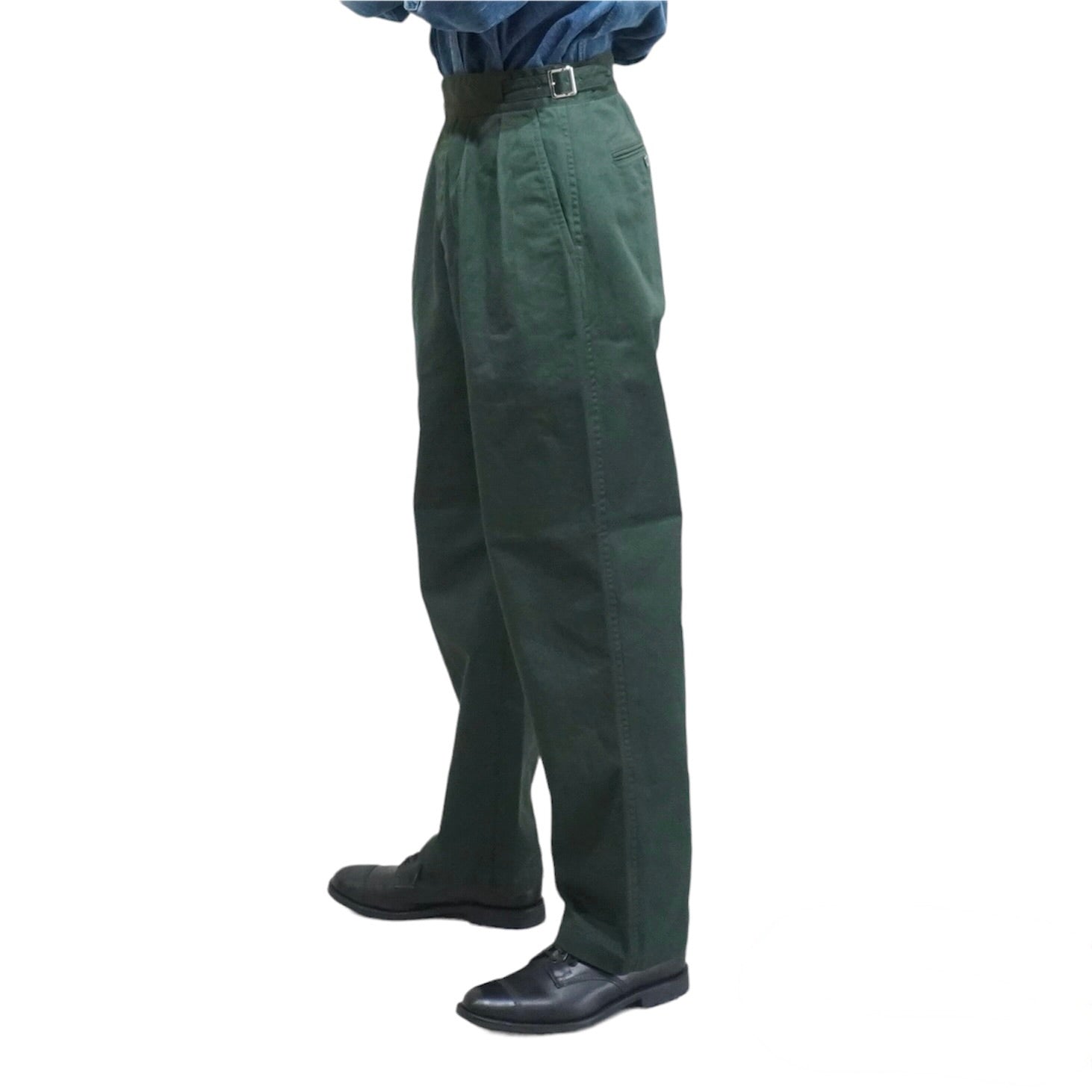 [LENO] SIDE BELTED GURKHA TROUSERS MENS リノ グルカトラウザーズ メンズ - apartir Online Store アパルティール セレクトショップ