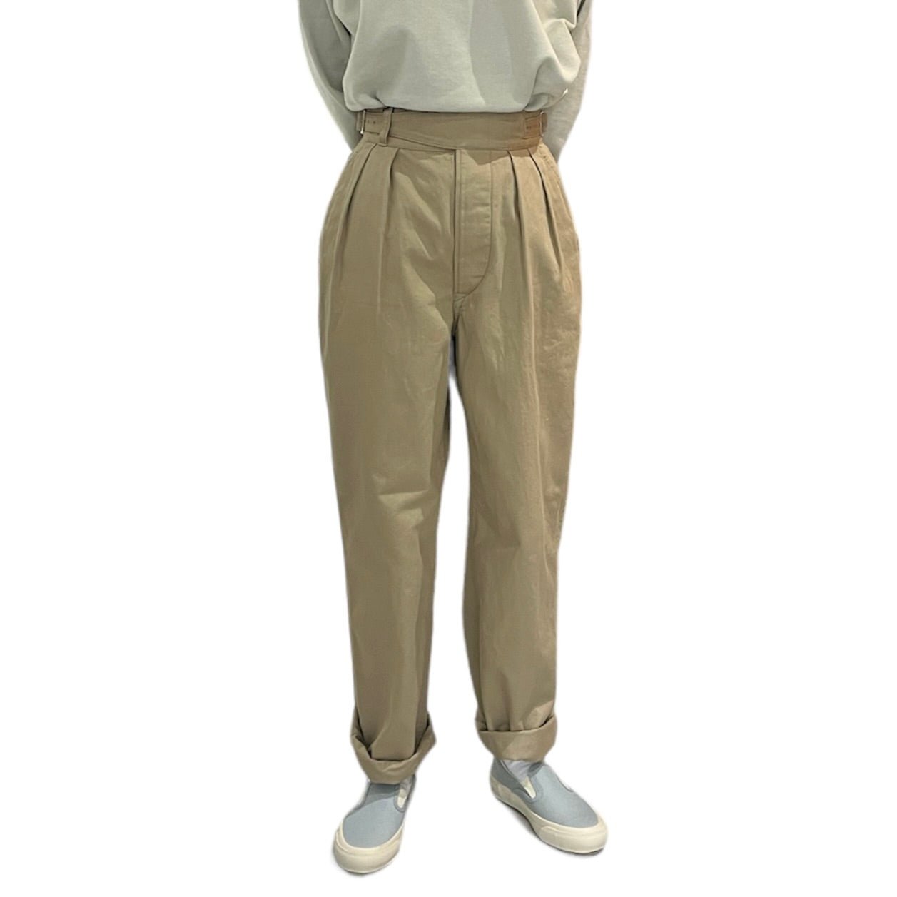 [LENO] SIDE BELTED GURKHA TROUSERS WOMENS パンツ - #shop_name #アパルティール# #名古屋# #セレクトショップ#