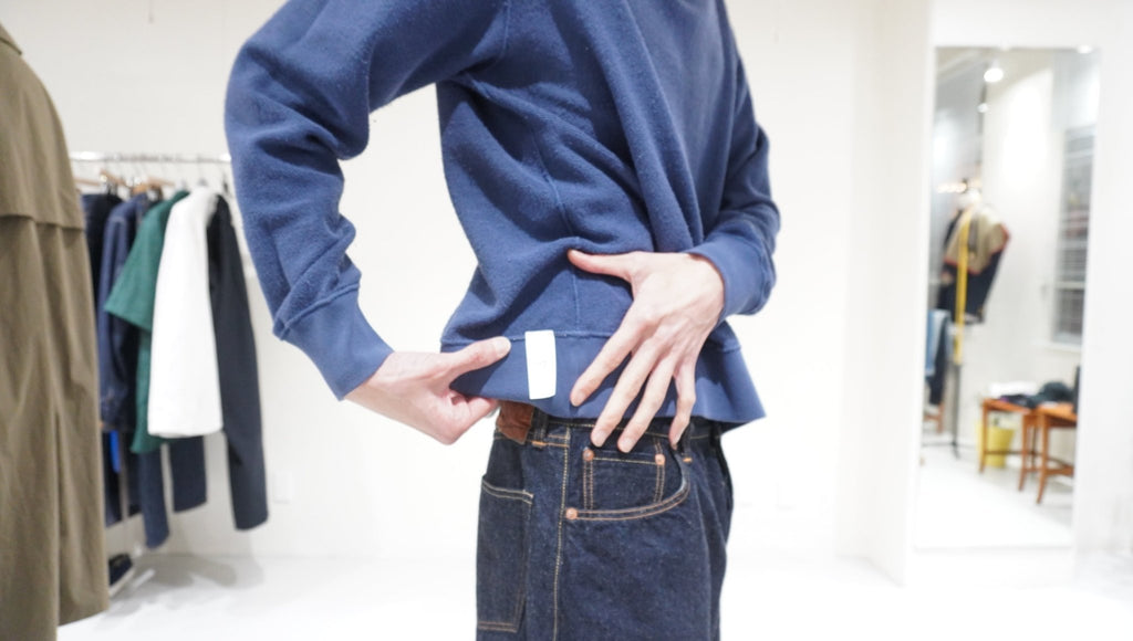 [LENO] SWEAT SHIRT リノ リバーシブル スウェット シャツ - apartir Online Store アパルティール セレクトショップ