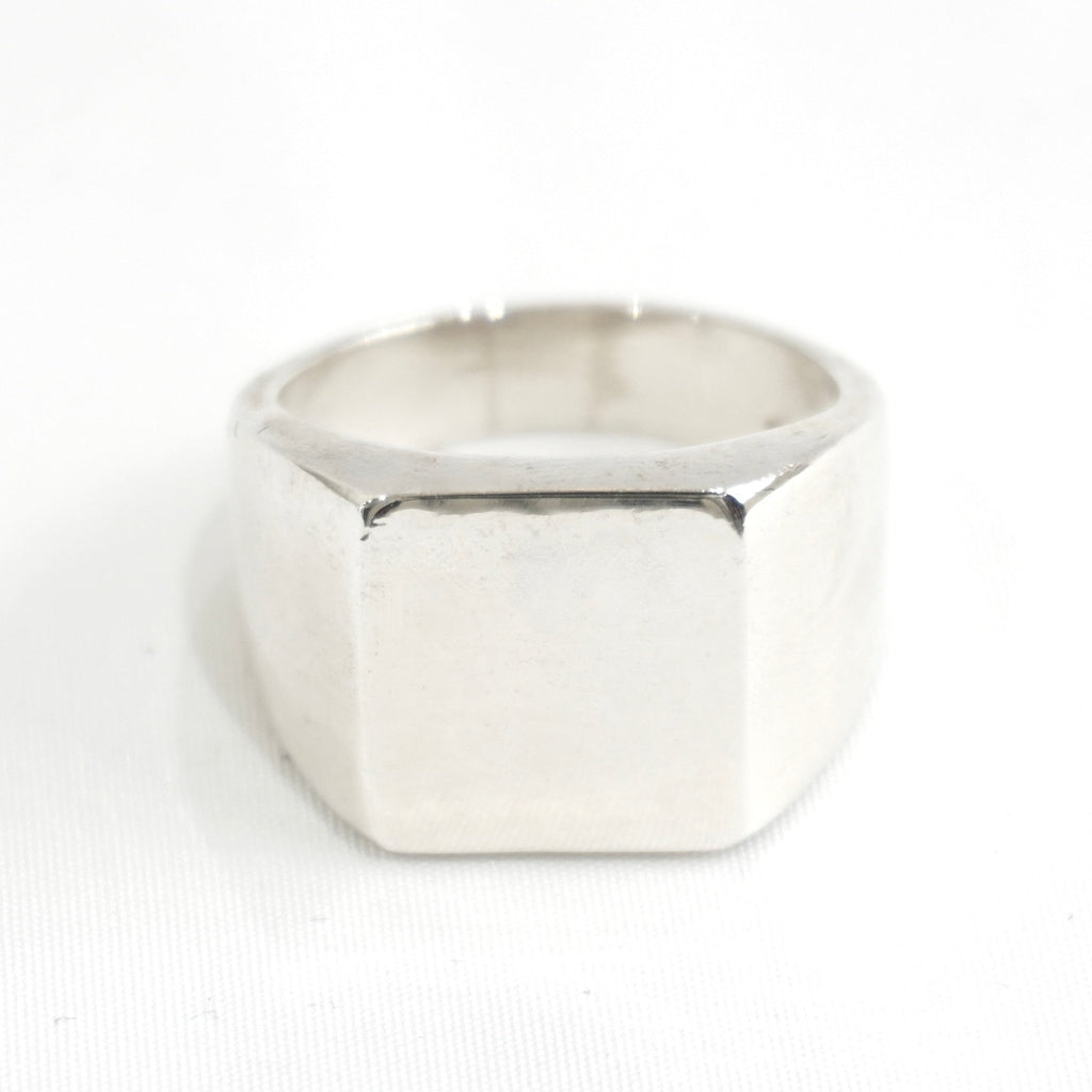 [MEXICAN JEWELRY] SILVER SIGNET RING - apartir Online Store アパルティール セレクトショップ