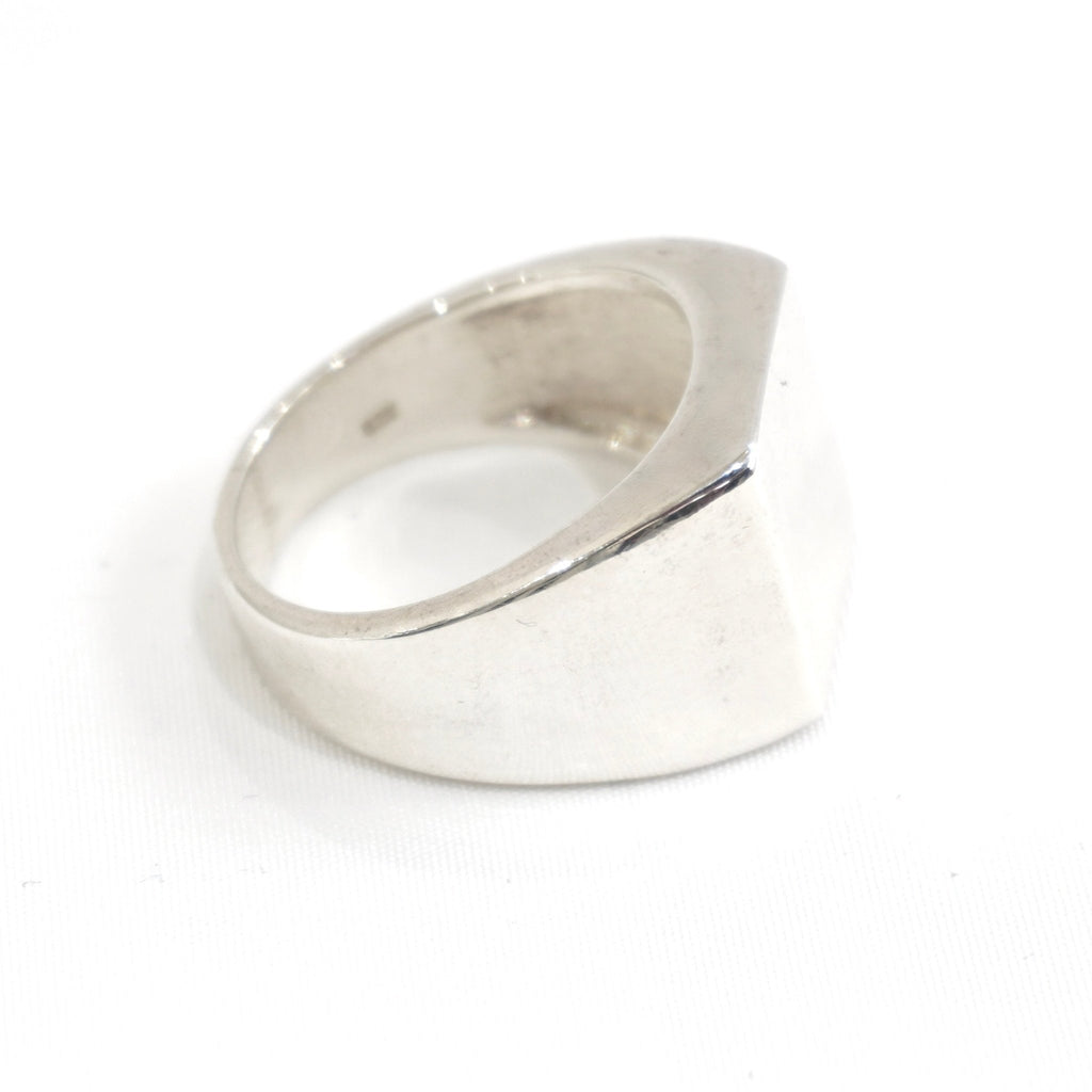 [MEXICAN JEWELRY] SILVER SIGNET RING - apartir Online Store アパルティール セレクトショップ