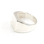 [MEXICAN JEWELRY] SILVER SIGNET RING - apartir Online Store アパルティール セレクトショップ