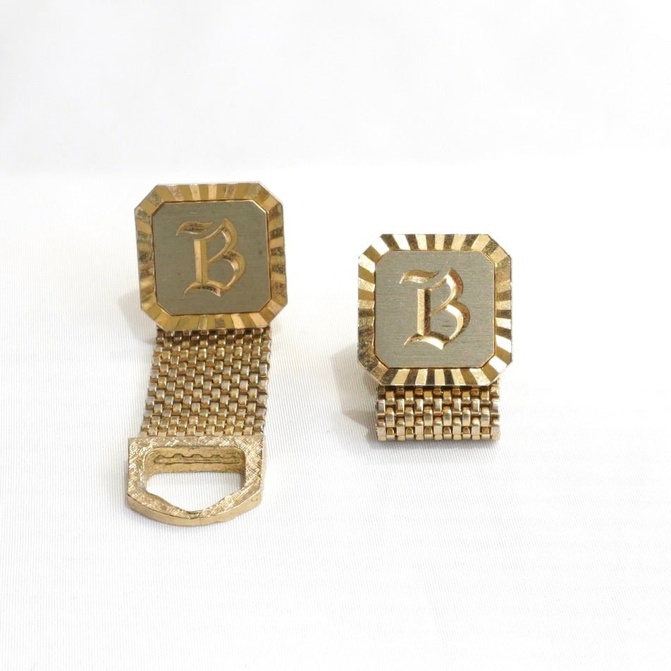 [OLD] "B" CAHIN CUFF LINKS カフスボタン - #shop_name #アパルティール# #名古屋# #セレクトショップ#